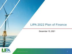 LIPA 2022 Plan of Finance - December 15, 2021 LIPA Footer goes here - Long Island Power Authority