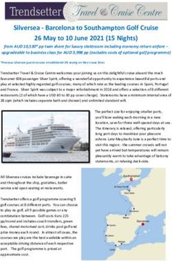 Silversea - Barcelona to Southampton Golf Cruise 26 May to 10 June 2021 (15 Nights) - Barcelona to Southampton Golf Cruise 26 May to ...