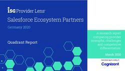 Salesforce Ecosystem Partners - Germany 2020 Quadrant Report - Cognizant