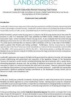 British Columbia Rental Housing Task Force