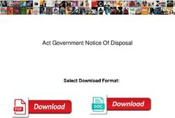 Act Government Notice Of Disposal - DMT WORKHOLDING