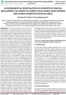 AN EXPERIMENTAL INVESTIGATION ON CONCRETE BY PARTIAL REPLACEMENT OF CEMENT OF CEMENT WITH ANIMAL BONE POWDER AND COARSE AGGREGATE WITH SEA SHELL ...