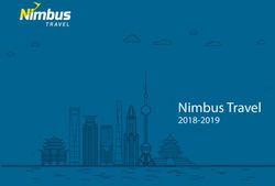 Nimbus Travel 2018-2019 - WTM London