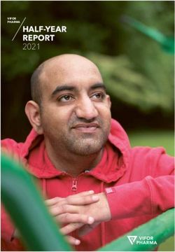 HALF-YEAR REPORT 2021 - Investors