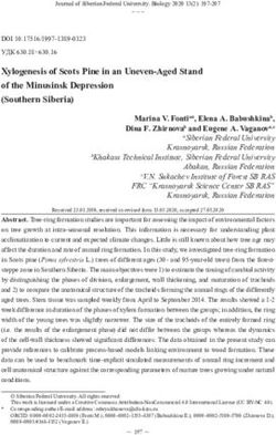 Xylogenesis of Scots Pine in an Uneven-Aged Stand of the Minusinsk Depression (Southern Siberia)