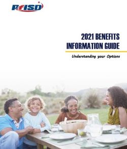 2021 BENEFITS INFORMATION GUIDE - Understanding your Options - Pflugerville ISD