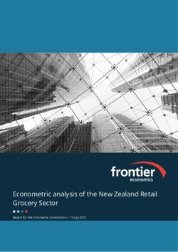 Econometric analysis of the New Zealand Retail Grocery Sector
