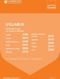 SyllabuS - Mauritius Examinations Syndicate