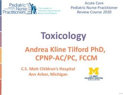 TOXICOLOGY CPNP AC/PC, FCCM - ANDREA KLINE TILFORD PHD, C.S. MOTT CHILDREN'S HOSPITAL