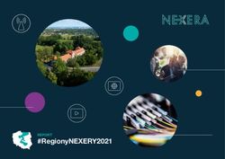 #RegionyNEXERY2021 REPORT