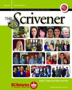 25 Inside: Teams that Work and Why - BC Notaries