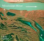 A Potential Vorticity Theory for the Formation of Elongate Channels in River Deltas and Lakes