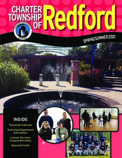 1833 Redford - INSIDE Township Calendar Township Department Information Leisure Services Classes/Activities - Redford Township