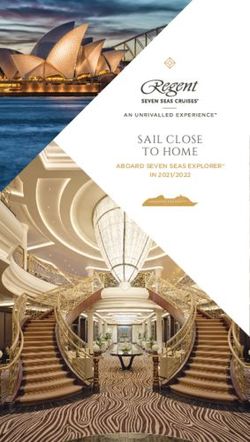 SAIL CLOSE TO HOME - Francis Travel Marketing