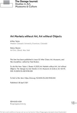 Art Markets without Art, Art without Objects - The Garage Journal