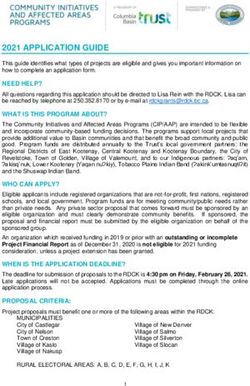 2021 APPLICATION GUIDE - Regional District of Central Kootenay