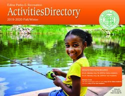 ActivitiesDirectory 2019-2020 Fall/Winter - City of Edina