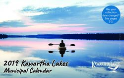 Has your collection date changed? See pages 2-3 - City of Kawartha Lakes