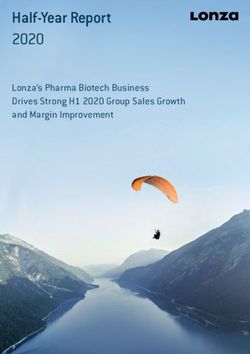 Half-Year Report 2020 - Lonza's Pharma Biotech Business Drives Strong H1 2020 Group Sales Growth and Margin Improvement