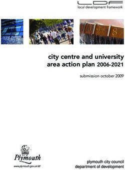 City centre and university area action plan 2006-2021 - LDF local development framework