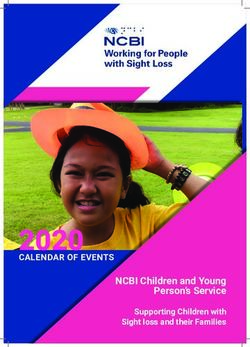 2020 NCBI Children and Young Person's Service