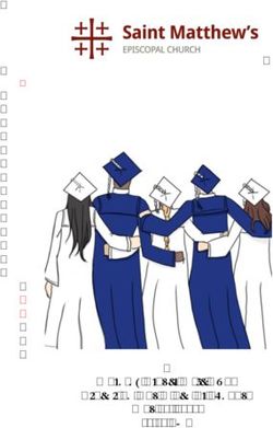 Morning Prayer: Rite Two Ascension Day & Senior Sunday May 24, 2020 10:00 am