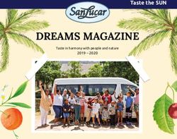 DREAMS MAGAZINE Taste the SUN - SanLucar