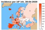 Daily report 30-04-2020 - Analysis and prediction of COVID-19 for different regions and countries