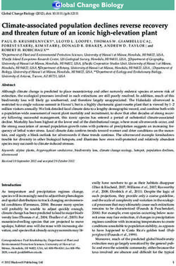 Climate-associated population declines reverse recovery and threaten future of an iconic high-elevation plant
