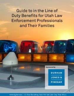Guide to in the Line of Duty Benefits for Utah Law Enforcement Professionals and Their Families - www.djplaw.com | 111 East Broadway, Suite 900 ...