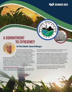 A COMMITMENT - Montevideo Cenex