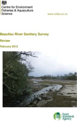 Beaulieu River Sanitary Survey Review February 2015 - Cefas