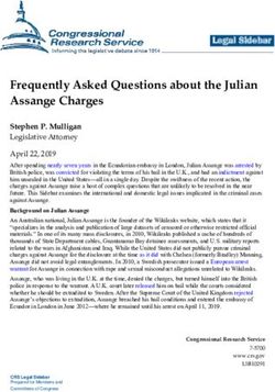 Frequently Asked Questions about the Julian Assange Charges