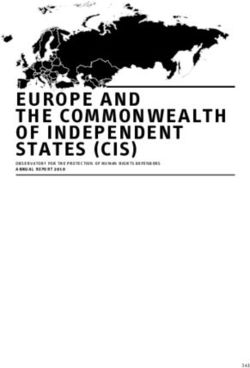 EUROPE AND THE COMMONWEALTH OF INDEPENDENT STATES (CIS)