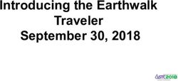 Introducing the Earthwalk Traveler September 30, 2018