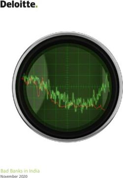 Bad Banks in India November 2020 - Deloitte
