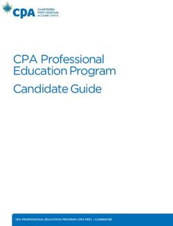CPA Professional Education Program Candidate Guide - CPA Canada
