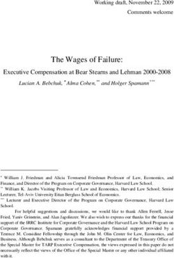 The Wages of Failure: Executive Compensation at Bear Stearns and Lehman 2000-2008