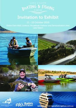 Invitation to Exhibit 11 - 13 October 2019 Eildon Dam Wall, Lookout, Houseboat Harbour and Demonstration Area - Boating Industry Association of ...