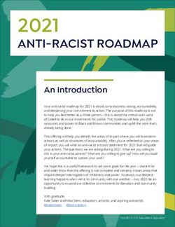 2021 ANTI-RACIST ROADMAP - An Introduction - Squarespace