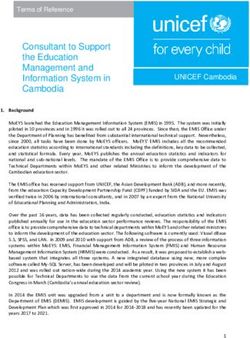 Consultant to Support the Education Management and Information System in Cambodia