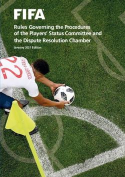 Rules Governing the Procedures of the Players' Status Committee and the Dispute Resolution Chamber - FIFA.com