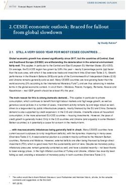 CESEE economic outlook: Braced for fallout - The Vienna ...