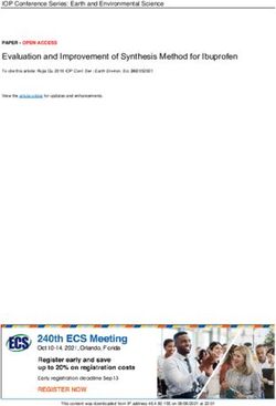 Evaluation and Improvement of Synthesis Method for Ibuprofen - IOPscience