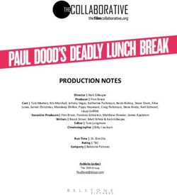 PRODUCTION NOTES - The Film Collaborative - ReadkonG.com