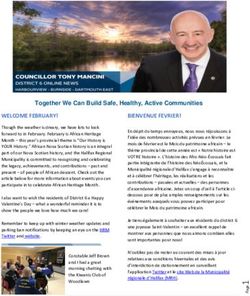 Together We Can Build Safe, Healthy, Active Communities - Halifax Regional Municipality