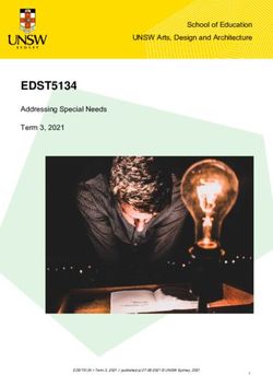 EDST5134 School of Education UNSW Arts, Design and Architecture - UNSW ...