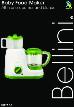 Baby Food Maker All in one steamer and blender