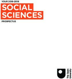 SOCIAL SCIENCES YOUR 2018-2019 PROSPECTUS - The Open University