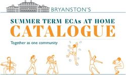 CATALOGUE Together as one community - Bryanston School